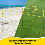 Load image into Gallery viewer, A11N SPORTS 4-Way Volleyball and Badminton Net
